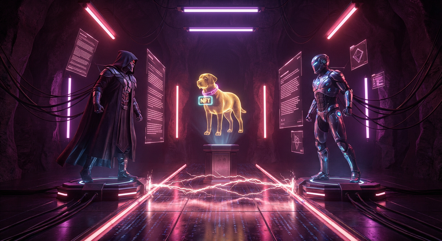 Celebrity Couple in Legal Battle Over Shared Pet NFT After Divorce