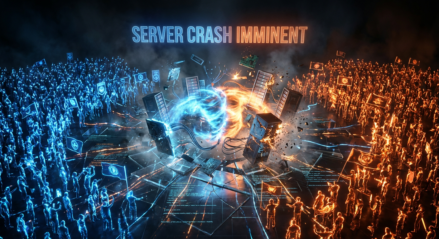 Two Rival Fan Armies Declare War in a Neutral Zone — Entire District Goes Dark