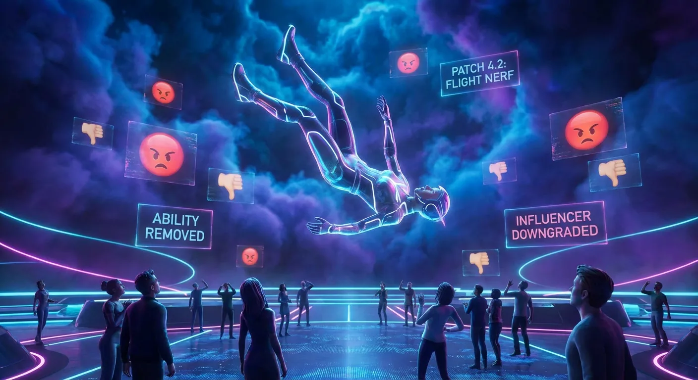 New Patch Nerfs Flying Avatars — Influencers Furious