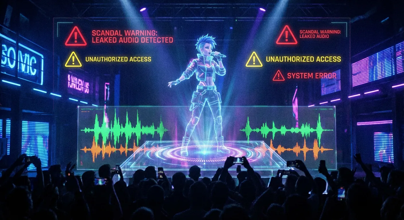 Virtual Idol LUNA_9 Caught Using Human Vocals in "Live" Show